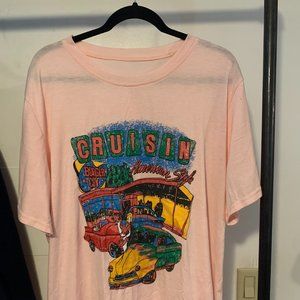 Men's Vintage Diner Graphic T-Shirt